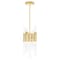 Cwi Lighting Orgue 9 Light Mini Pendant With Satin Gold Finish 1120P8-9-602 - alternate 1